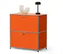 Bild 1 von Sideboard Metall »CN3« mit 2 Klappenfächern, orange