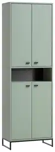 Schuhschrank Janne ca.60,2x185,5x33,1cm Pistazie, Grün