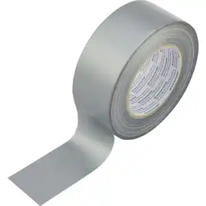 Gewebeband 50 m x 50 mm Silber