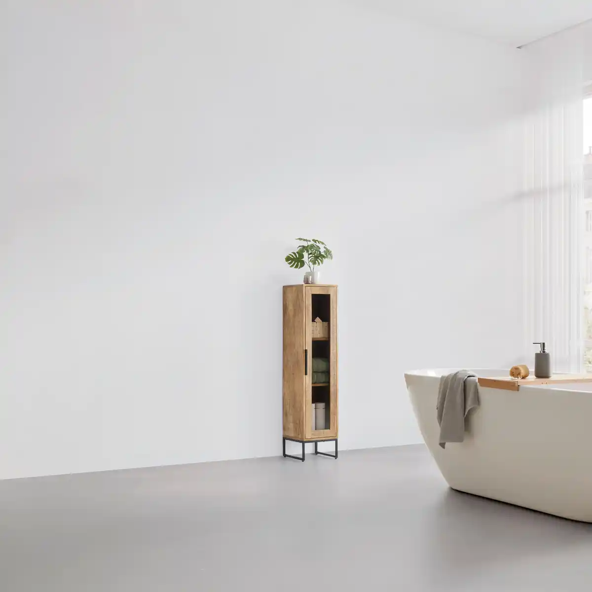 Bild 1 von Regal Everest Naturfarben/Schwarz, Naturfarben, Schwarz