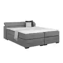 Bild 1 von Boxspringbett Sevilla Grau ca. 180x200cm, Grau