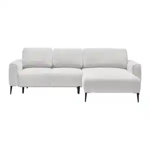 Ecksofa Custom Creme, Creme