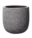 Bild 1 von Dehner Polystone-Topf Lava, rund, schwarz