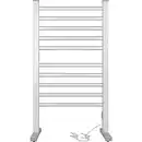 Bild 1 von Elektrischer Handtuchwärmer Olpe 150W Silber 95x53 cm