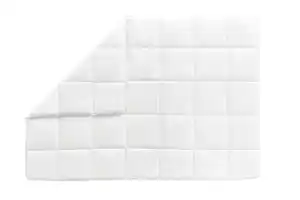 Bettdecke Corbell Silikonize ca. 135x200x7 cm Weiß, Weiß