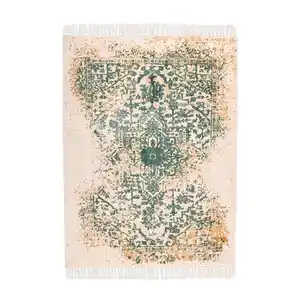 Novel Flachwebeteppich Dolce Vita, Mehrfarbig, Textil, Vintage, rechteckig, 80x150 cm, pflegeleicht, Teppiche & Böden, Teppiche, Webteppiche