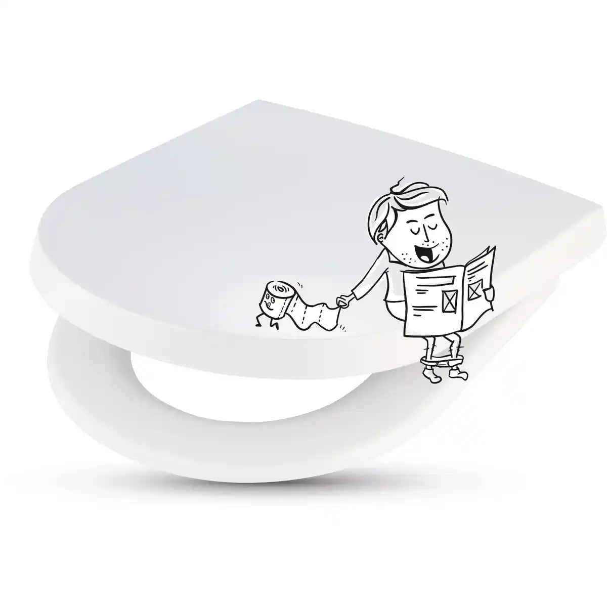 Bild 1 von baliv WC-Sitz Gada II mit Absenkautomatik Duroplast Weiß