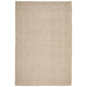 Novel Handwebteppich, Beige, Textil, rechteckig, 130x190 cm, Care & Fair, Handmade in India, in verschiedenen Größen erhältlich, leicht zusammenrollbar, Teppiche & Böden, Teppiche, Naturteppiche