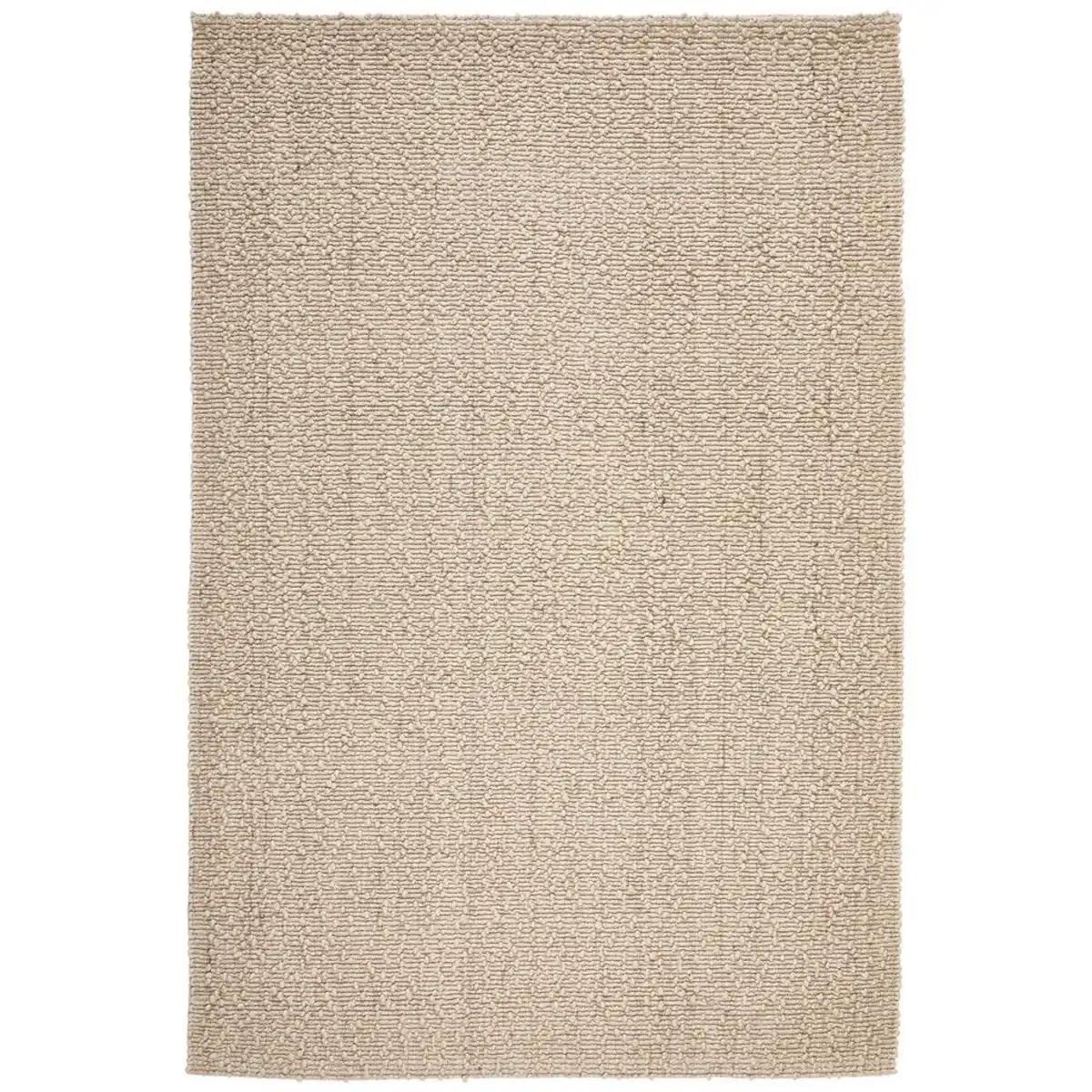 Bild 1 von Novel Handwebteppich, Beige, Textil, rechteckig, 130x190 cm, Care & Fair, Handmade in India, in verschiedenen Größen erhältlich, leicht zusammenrollbar, Teppiche & Böden, Teppiche, Naturteppiche