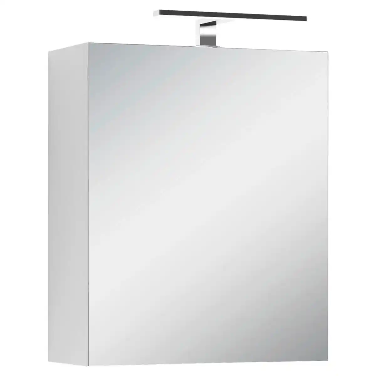 Bild 1 von Mid.you Spiegelschrank Spree, Weiß, Holzwerkstoff, 2 Fächer, 50x60x20 cm, FSC Mix, Soft-Close-System, Badezimmer, Badezimmerspiegel, Spiegelschränke