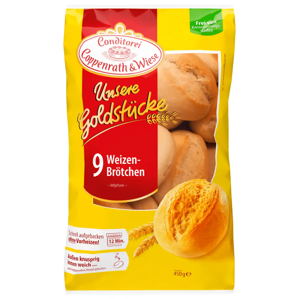 Bild 1 von Coppenrath & Wiese 9 Weizen-Brötchen 450g