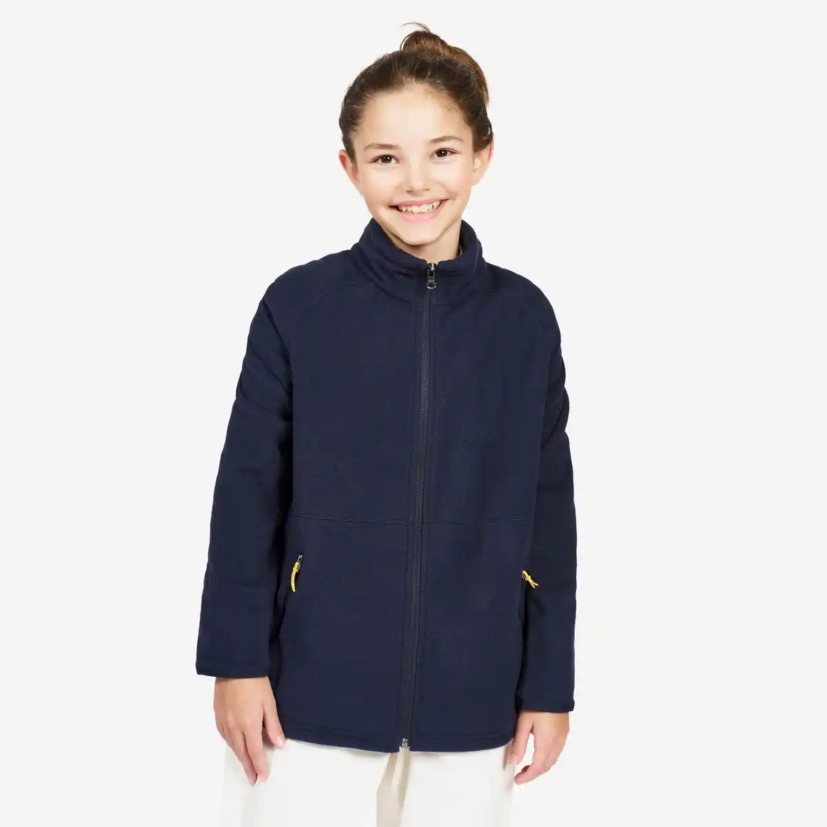 Bild 1 von TRIBORD Fleecejacke Segeln Kinder warm 100 blau/schwarz