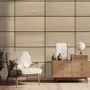 Bild 2 von Amadeo Wandpaneel AkustikBoard Eiche Natur 80 cm x 40 cm 3 Stück FSC®