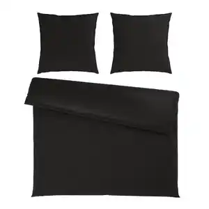 Bettwäsche Animal XXL Schwarz ca. 200x200cm, Schwarz