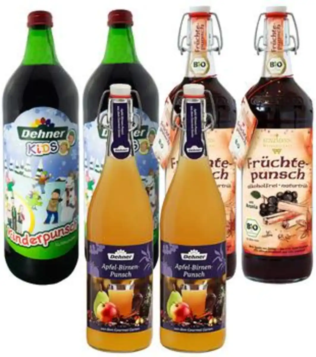 Bild 1 von Punsch alkoholfrei, 6er-Set