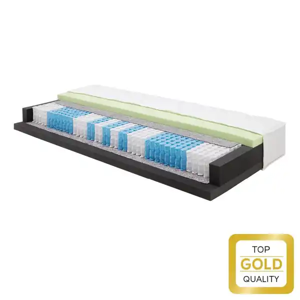 Bild 1 von Partnermatratze Komfort 1000 H2/H3 ca. 180x200cm, Weiß