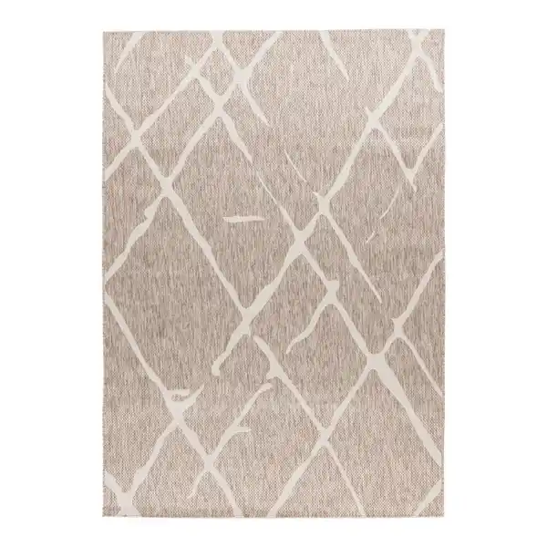 Bild 1 von Obsession Flachwebeteppich My Tallinn, Taupe, Textil, Raute, rechteckig, 200x290 cm, für Fußbodenheizung geeignet, Teppiche & Böden, Teppiche, Moderne Teppiche