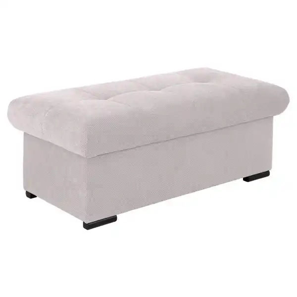 Bild 1 von Xora Hockerbank, Beige, Textil, 1-Sitzer, 108x42x54 cm, Made in EU, Stoffauswahl, Esszimmer, Bänke, Sitzbänke
