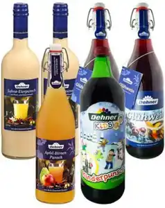 Dehner Glühwein + alkoholfreier Punsch, 6er-Set