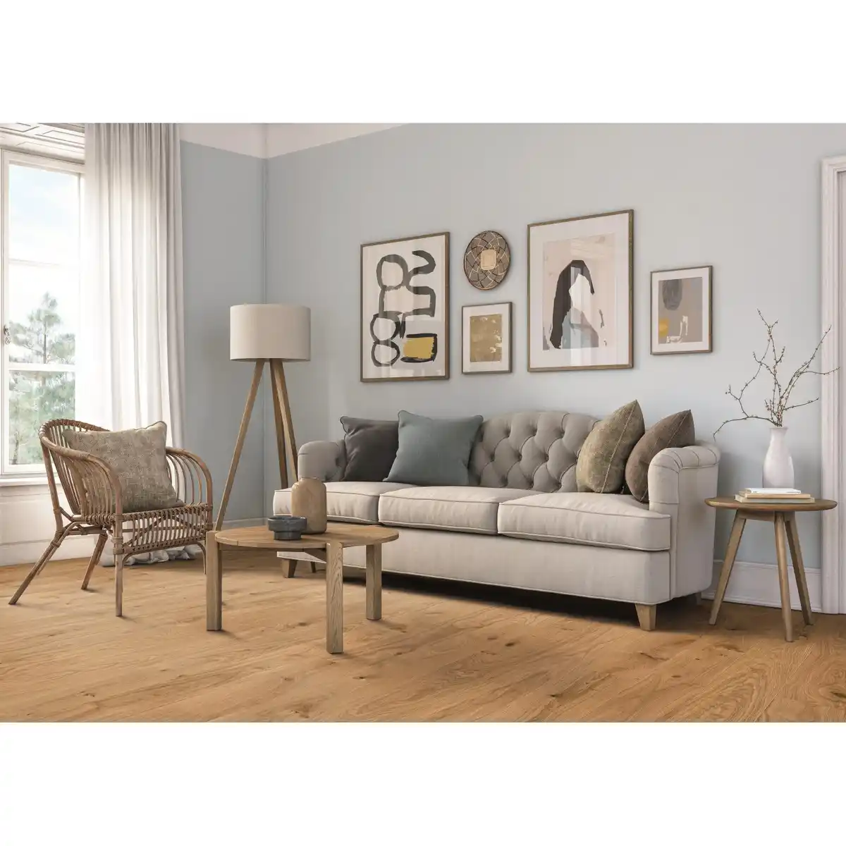 Bild 1 von Living by Haro Parkett Landhausdiele Eiche Smart Naturgeölt 18 cm x 220 cm