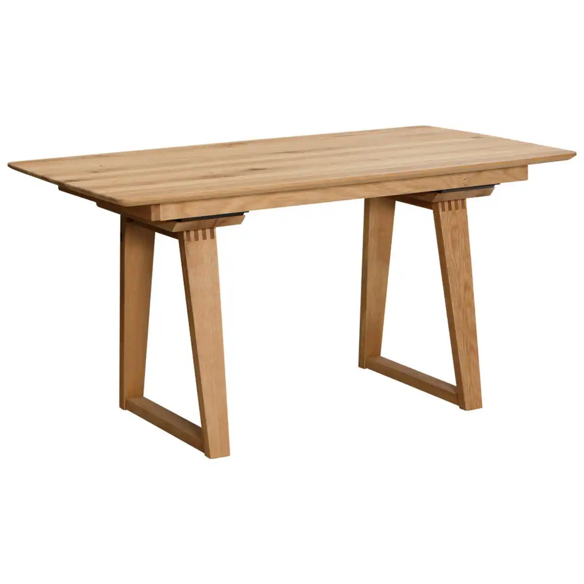 Bild 1 von Moderano Esstisch, Eiche, Holz, Asteiche, massiv, rechteckig, eckig, Kufe, 90x75x150 cm, in verschiedenen Größen erhältlich, Holzarten Variantenauswahl, Esszimmer, Tische, Esstische