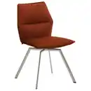 Bild 1 von Venjakob Stuhl, Edelstahl, Rost, Metall, Textil, konisch, Rundrohr, 47x86x54 cm, Made in Germany, Dgm, Goldenes M, Lederauswahl, Stoffauswahl, Typenauswahl, Esszimmer, Stühle, Esszimmerstühle, Vier