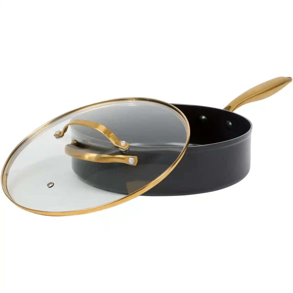 Bild 2 von Schmorpfanne mit Glasdeckel