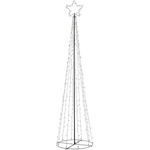 LED-Fahnenmast mit Stern Ø 70 cm x 300 cm