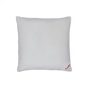 Paradies Kopfkissen, Weiß, Textil, Füllung: Faserbällchen, Polyester, 80x80 cm, atmungsaktiv, hygienisch, individuell anpassbar, luftdurchlässig, für Seitenschläfer geeignet, Rückenschläfer b
