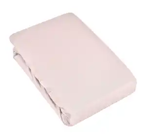 Spannbetttuch Basic Hellrosa ca. 90-100x200cm, Hellrosa