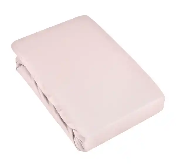 Bild 1 von Spannbetttuch Basic Hellrosa ca. 90-100x200cm, Hellrosa