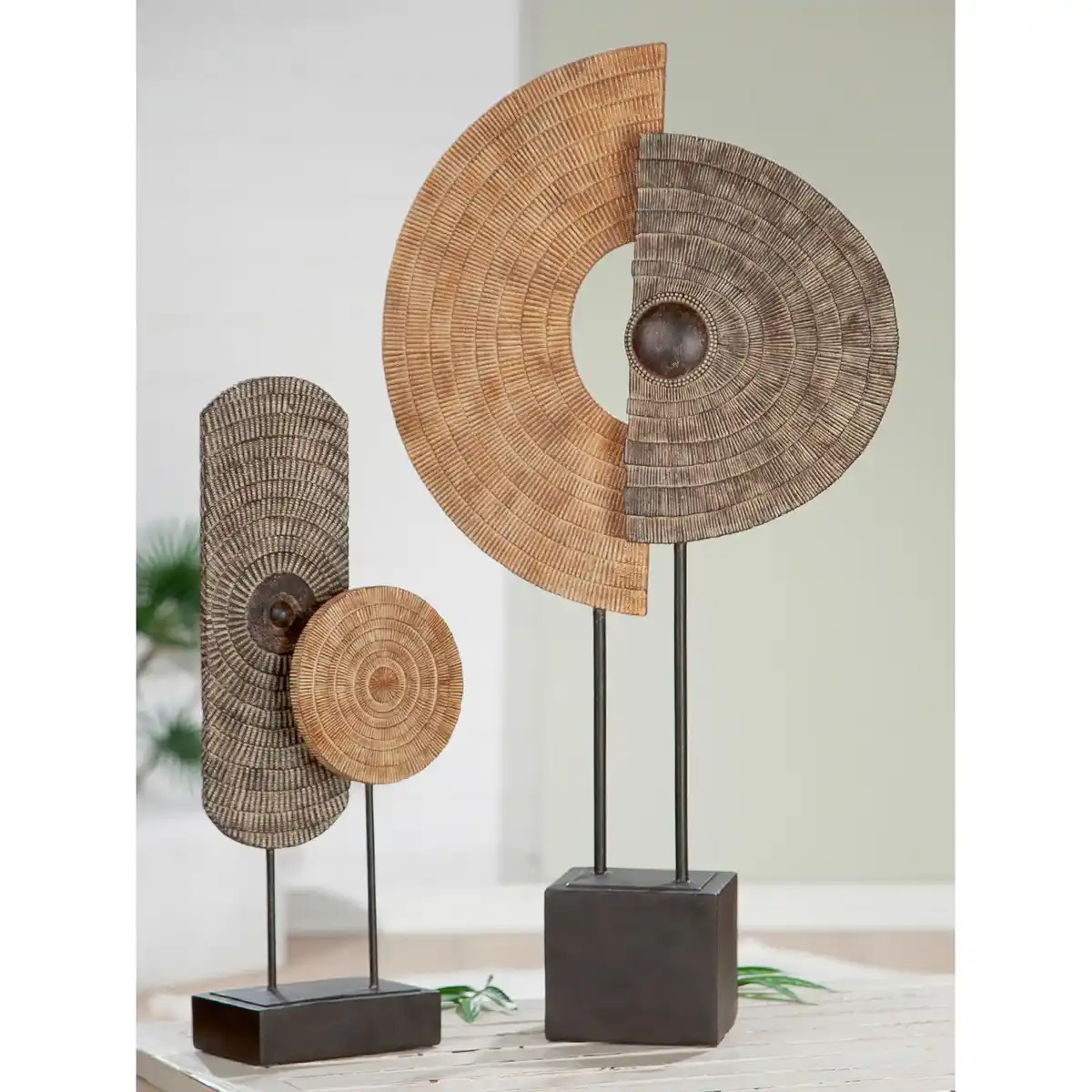 Bild 1 von Skulptur Braun/Hellbraun, Braun, Hellbraun