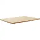 Bild 1 von Carryhome Tischplatte, Wildeiche, Holz, Wildeiche, massiv, rechteckig, 75x4x120 cm, Esszimmer, Tische, Esstische, Tischsysteme, Tischplatte