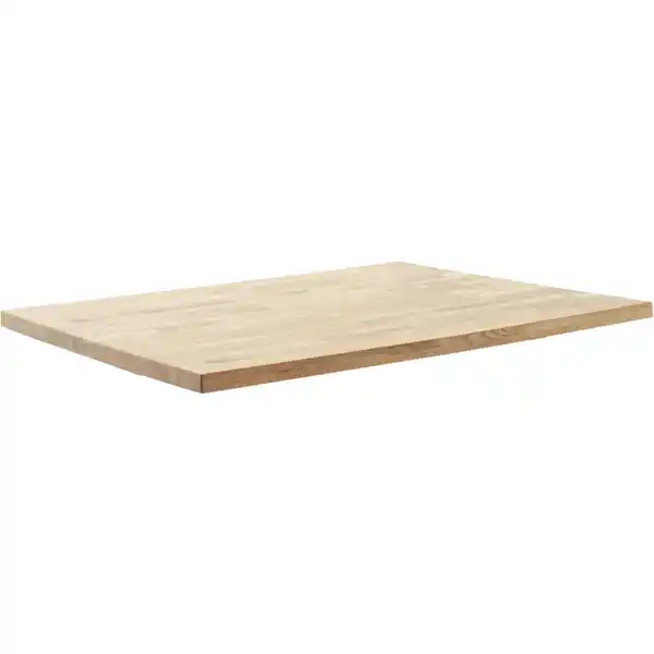 Bild 1 von Carryhome Tischplatte, Wildeiche, Holz, Wildeiche, massiv, rechteckig, 75x4x120 cm, Esszimmer, Tische, Esstische, Tischsysteme, Tischplatte