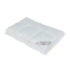 Ribeco Bettdecke Lara, Weiß, Textil, Füllung: Federn, 155x220 cm, Made in Germany, Oeko-Tex® Standard 100, Responsible Down Standard (Rds), Downpass, Downafresh®, für Hausstauballergiker geeigne