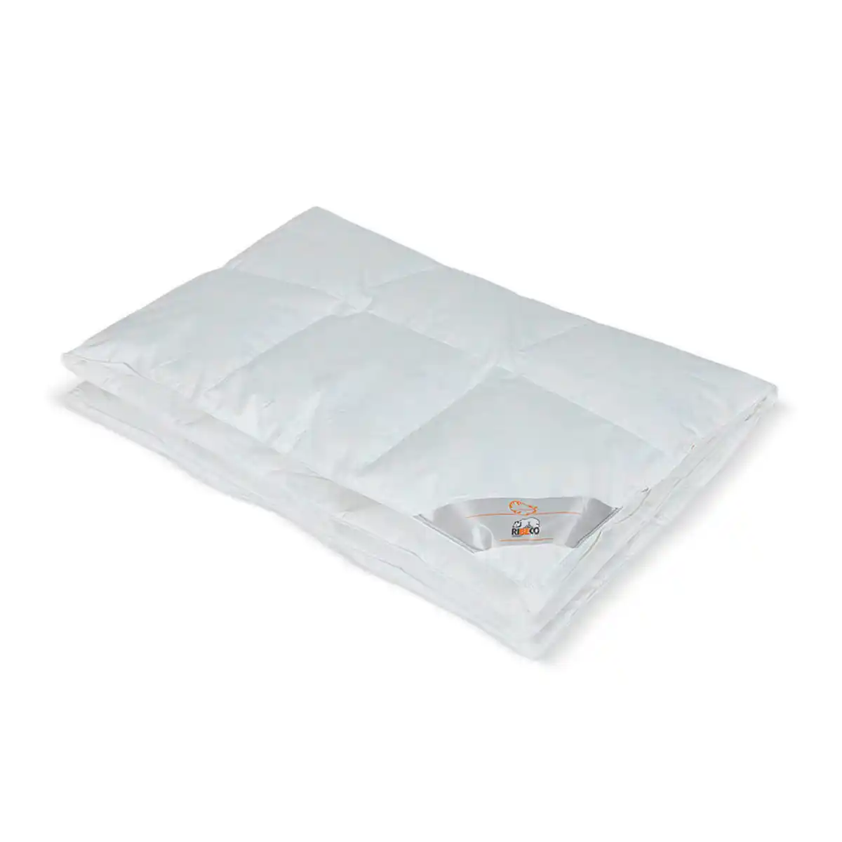 Bild 1 von Ribeco Bettdecke Lara, Weiß, Textil, Füllung: Federn, 155x220 cm, Made in Germany, Oeko-Tex® Standard 100, Responsible Down Standard (Rds), Downpass, Downafresh®, für Hausstauballergiker geeigne