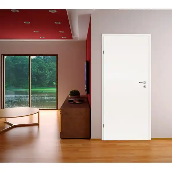 Bild 2 von Classen Zimmertür Weiß lackiert (ähnl. Weiß RAL-Farben) 86,0 x 198,5 cm Li