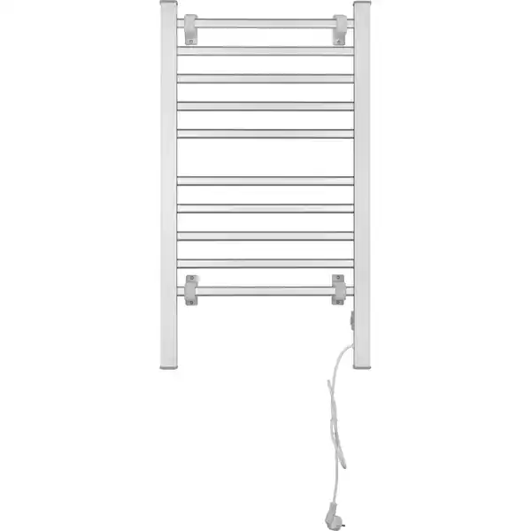 Bild 2 von Elektrischer Handtuchwärmer Olpe 150W Silber 95x53 cm