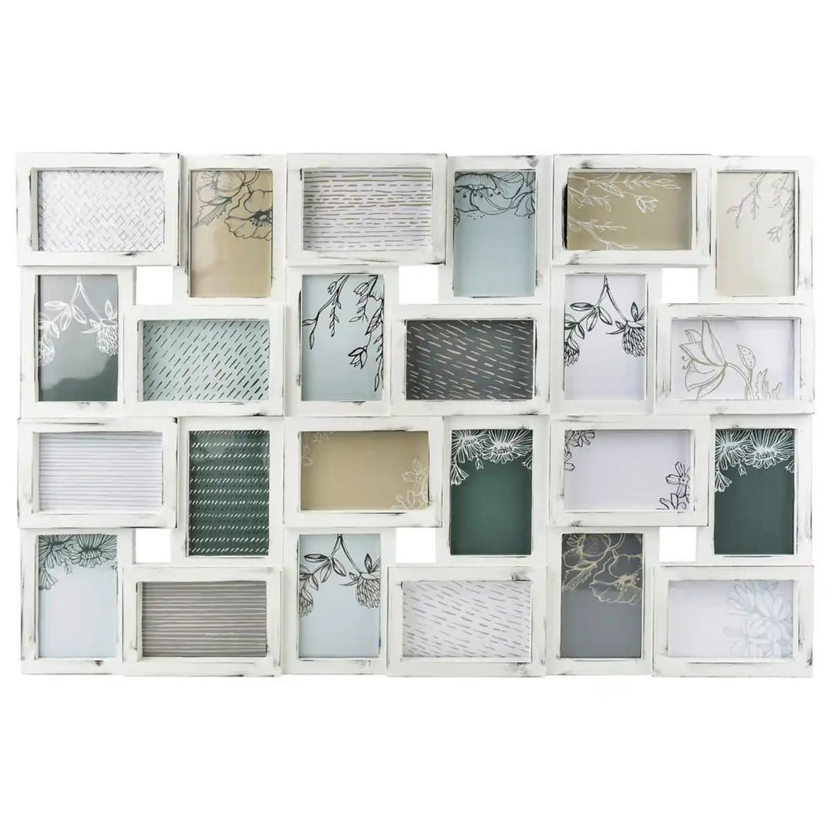 Bild 1 von Nielsen Collagen-Bilderrahmen, Weiß, Kunststoff, 4-teilig, 85.5x57 cm, Bilder und Zubehör, Bilderrahmen, Bilderrahmen-Collagen