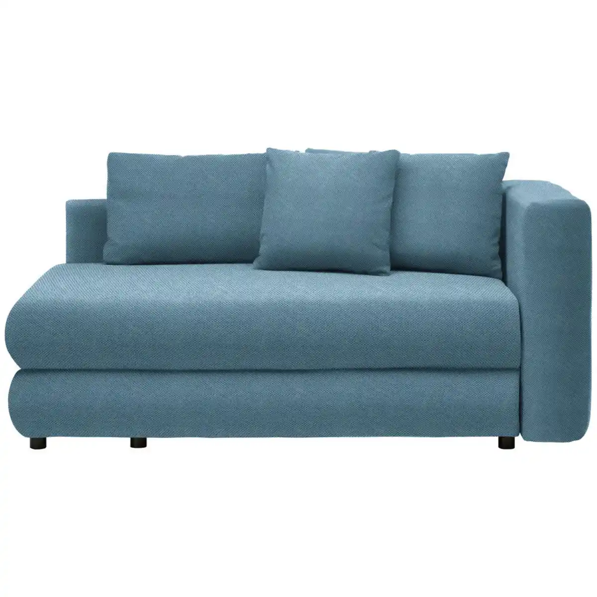 Bild 1 von Cantus Récamiere, Blau, Textil, Füllung: Schaumstoff, 171x71-88x93 cm, Stoffauswahl, Liegefunktion, seitenverkehrt erhältlich, Schlafen auf Sitzhöhe, Rücken echt, Armteil links, Wohnzimmer, Sofa