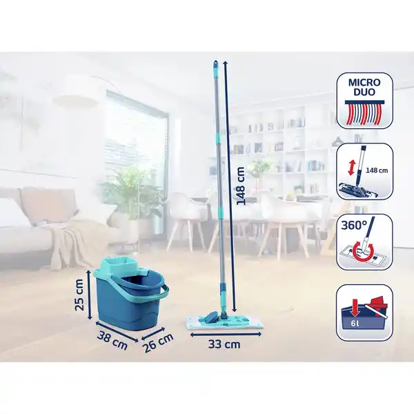 Bild 3 von Leifheit Bodenwischer-Set Power Clean M