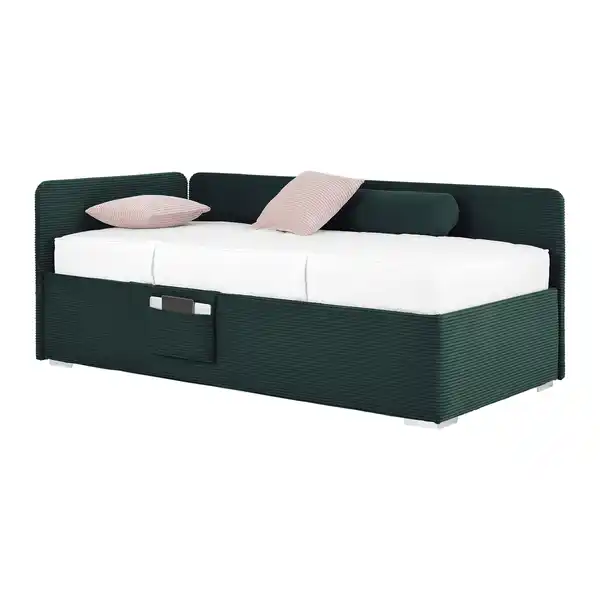 Bild 1 von Bett Remi Dunkelgrün ca. 90x200cm, Dunkelgrün