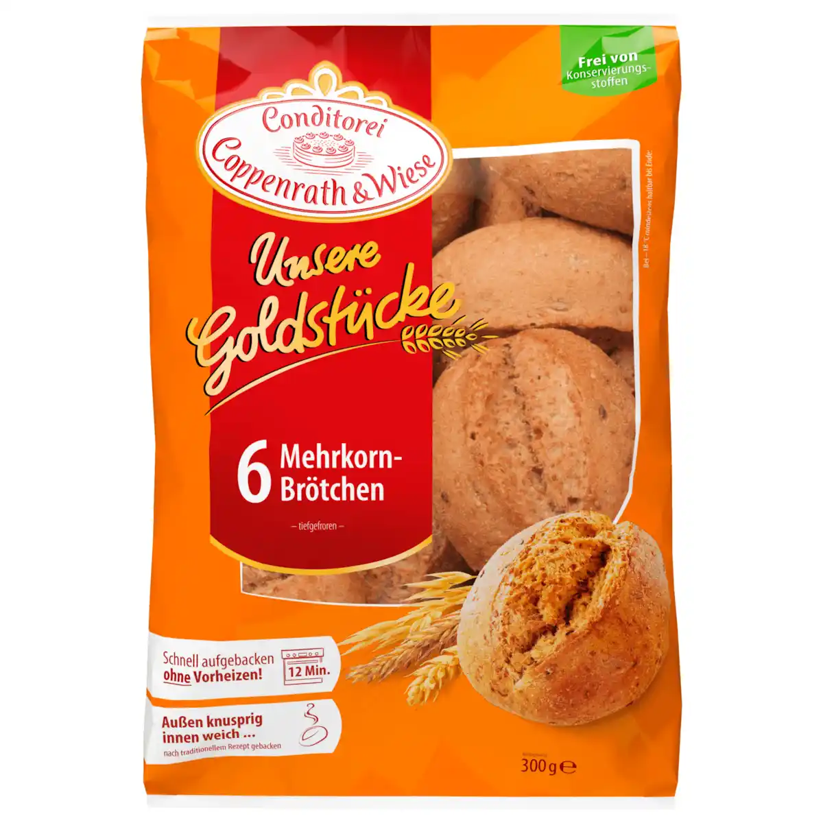 Bild 1 von Coppenrath & Wiese 6 Mehrkorn-Brötchen 300g