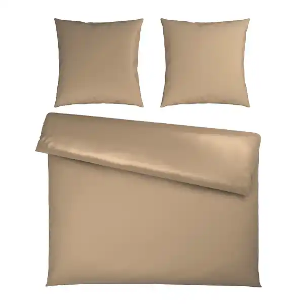 Bild 1 von Bettwäsche Xenia Uni XXL Beige ca. 200x200cm, Beige