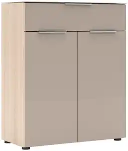 Schuhschrank Siena Eichefarben/Kaschmir, Eichefarben, Kaschmir