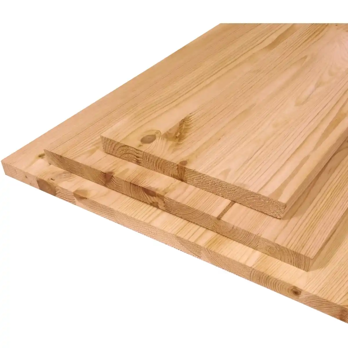 Bild 1 von Leimholz Kiefer Naturwuchs unfoliert 80 cm x 20 cm x 1,8 cm