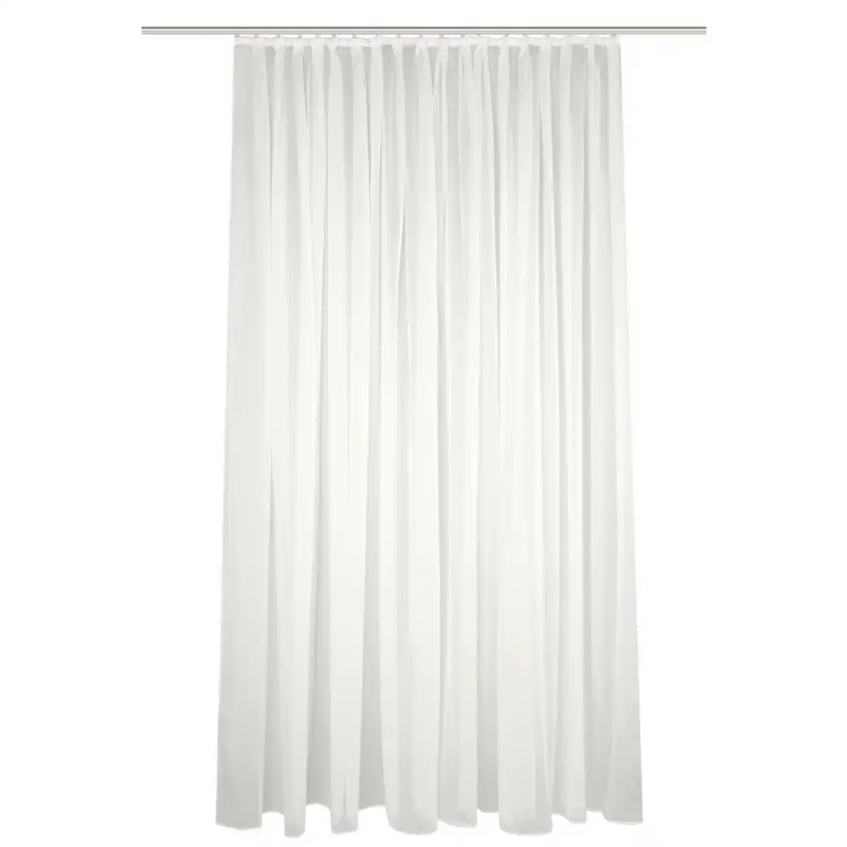 Bild 1 von Fertigstore Sablio, Natur, Textil, Uni, 300x265 cm, Wohntextilien, Gardinen & Vorhänge, Fertiggardinen, Fertigstores