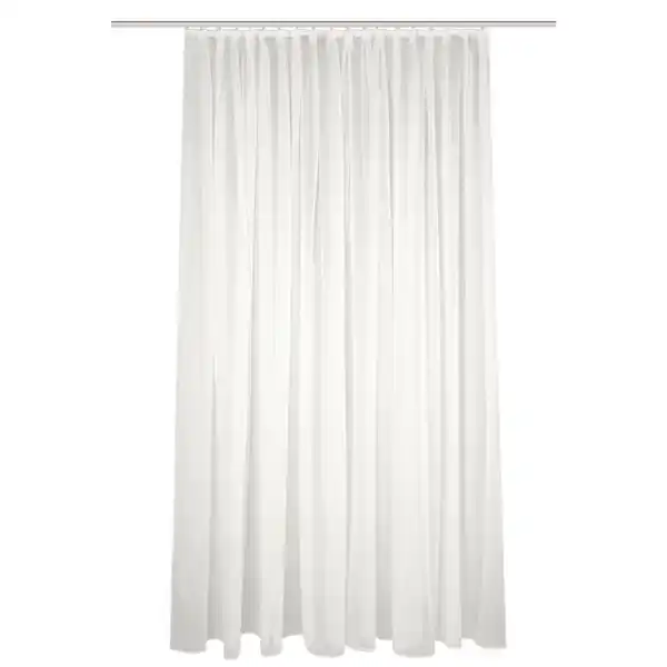 Bild 1 von Fertigstore Sablio, Natur, Textil, Uni, 300x265 cm, Wohntextilien, Gardinen & Vorhänge, Fertiggardinen, Fertigstores