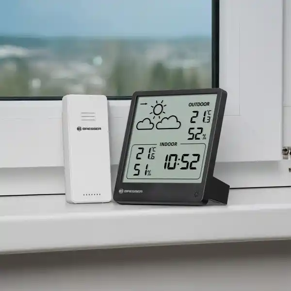 Bild 4 von BRESSER Funkwetterstation Slim mit Trendanzeige