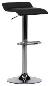 BARHOCKER-SET JONNA, Schwarz, Silberfarben